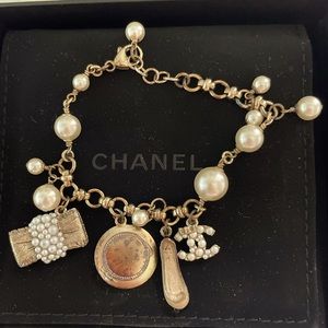 CHANEL Fashion charm bracelet- Goes with everything, super cute!!